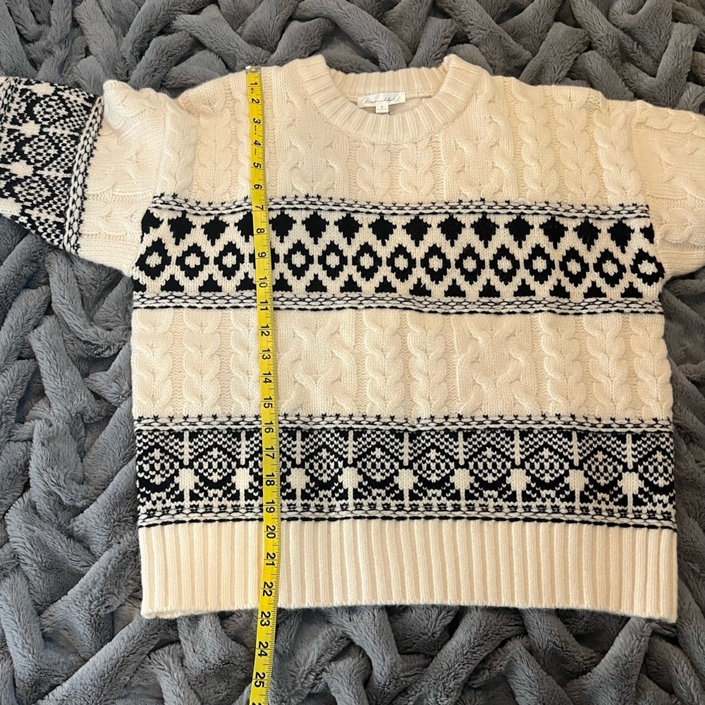 NWT Line & Dot Montana Faire Isle Sweater Size Small - Picture 11 of 14